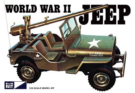 1/25 WWII US Army Jeep №1