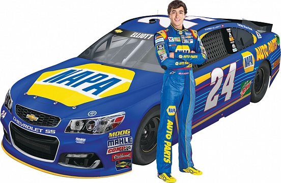 1/24 #24® Chase Elliott™ NAPA® AUTO PARTS Chevy® SS №1