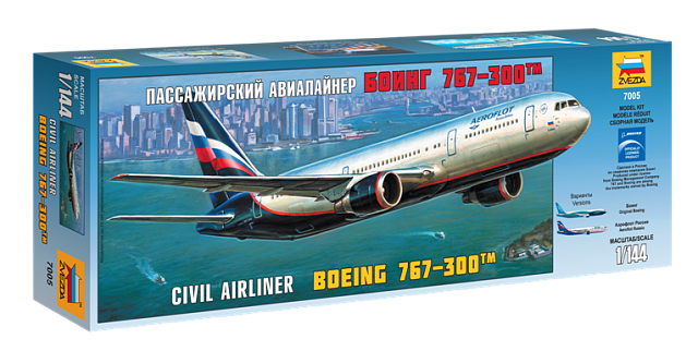 Пассажирский авиалайнер Боинг 767-300