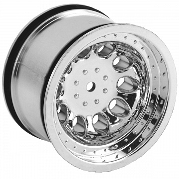 Revolver 3.2" StableMaxx Offset Wheels 14mm Hex Chrome (2) №2
