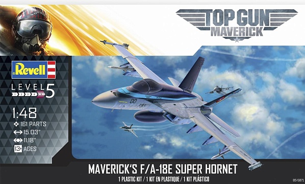 1/48 Top Gun Maverick: F/A18E Super Hornet Aircraft №1