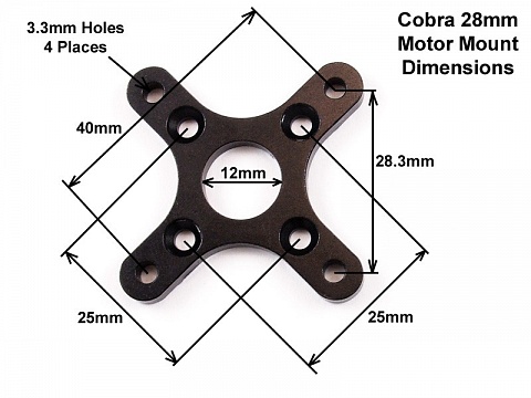 COBRA 2826-8, электромотор бесколлекторный, outrunner, 1130KV №1