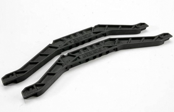 Chassis Braces Lower Black T-Maxx 2pcs