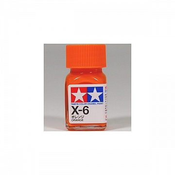 Х-6 Orange краска эмаль 10 мл. №1
