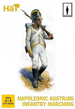 1/72 Napoleonic Austrian Infantry Marching (48) №1