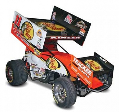 1/24 Steve Kinser #11 Bass Pro Shops Sprint Race Car №1