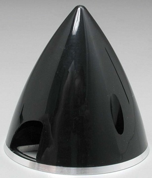 Spinner 2-1/2" Nylon Alum Black №1