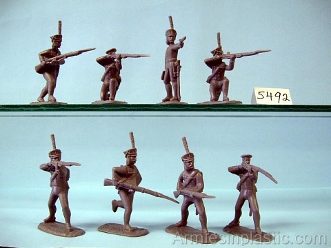 1/32 Napoleonic Wars Russian Army Tiralleurs (16) №1