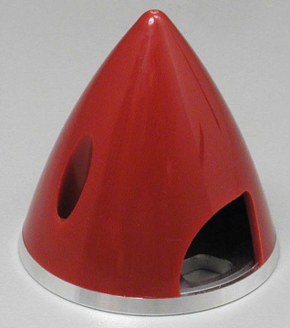 Spinner 1-3/4" Nylon Alum Red №1