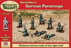 1/72 WWII German Paratroops