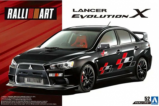 1/24 Mitsubishi Lancer Evolution X RalliArt 07 №1