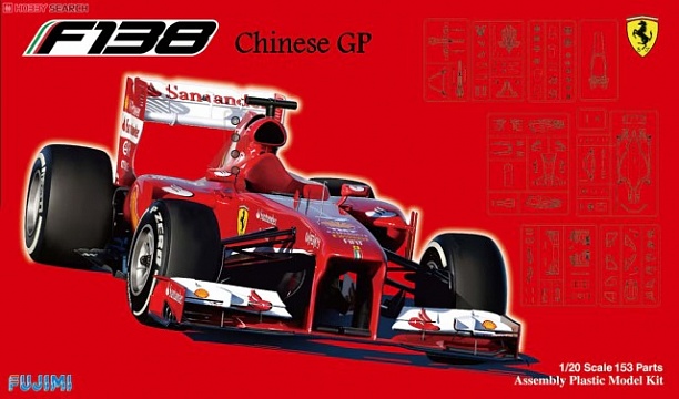 1/20 Ferrari F138 2013 Chinese GP