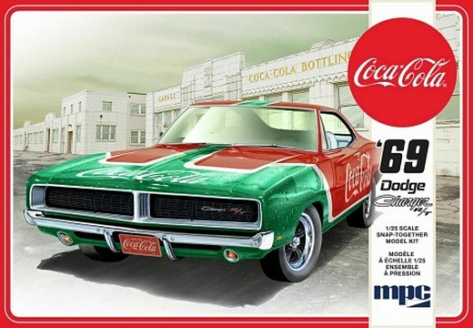 1/25 Coca-Cola 1969 Dodge Charger RT (Snap)