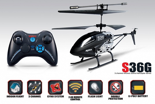 S36 3CH helicopter with GYRO