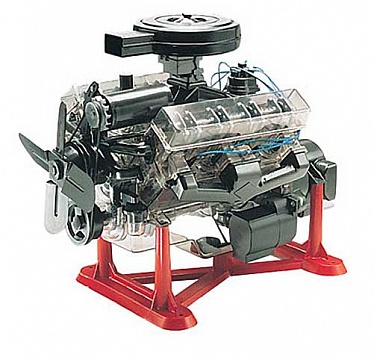 858883 1/4 VISIBLE V-8 ENGINE №1