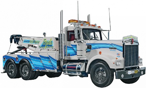 1/25 Kenworth W900 Wrecker Truck №1
