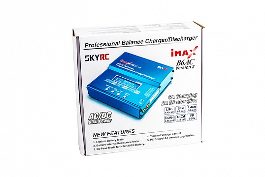 SkyRC iMAX B6AC Version 2 AC/DC (6A Charge; 2A Discharge) №6