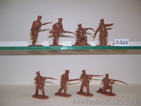 1/32 Napoleonic Wars 1812 Russian Army Moscow Militia (20) №1