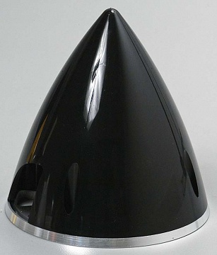 Spinner 3-1/4" Nylon Aluminum Black №1