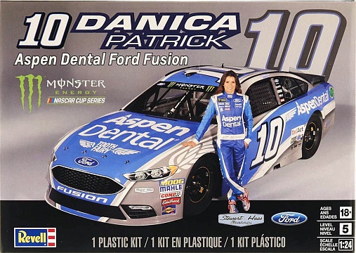 1/24 #10 Danica Patrick Aspen Dental Ford Fusion №1