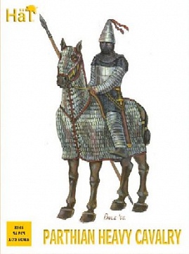 1/72 Parthian Heavy Cavalry (18 & 15 Horses) №1